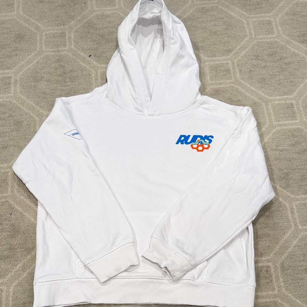 Kids White Hoodie